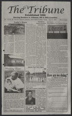 The GV Tribune (Grandview, Tex.), Vol. 112, No. 28, Ed. 1 Friday, July 20, 2007