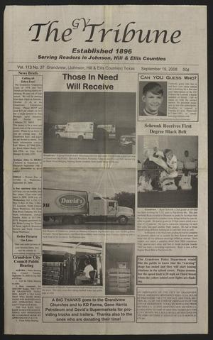 The GV Tribune (Grandview, Tex.), Vol. 113, No. 37, Ed. 1 Friday, September 19, 2008