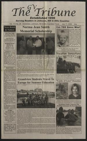Primary view of object titled 'The GV Tribune (Grandview, Tex.), Vol. 114, No. 28, Ed. 1 Friday, July 17, 2009'.