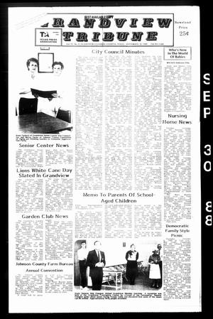 Grandview Tribune (Grandview, Tex.), Vol. 93, No. 8, Ed. 1 Friday, September 30, 1988