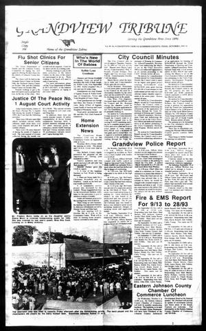 Grandview Tribune (Grandview, Tex.), Vol. 99, No. 9, Ed. 1 Friday, October 1, 1993