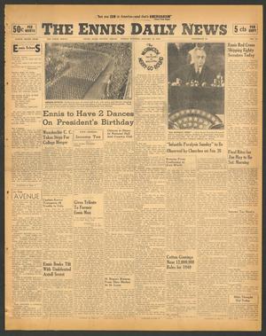 The Ennis Daily News (Ennis, Tex.), Vol. 49, No. 21, Ed. 1 Friday, January 24, 1941
