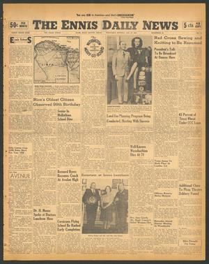 The Ennis Daily News (Ennis, Tex.), Vol. 49, No. 25, Ed. 1 Wednesday, January 29, 1941