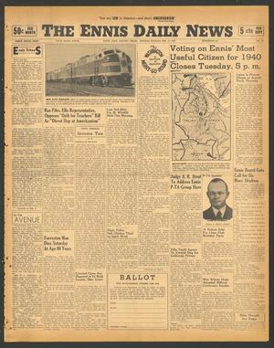 The Ennis Daily News (Ennis, Tex.), Vol. 49, No. 41, Ed. 1 Monday, February 17, 1941
