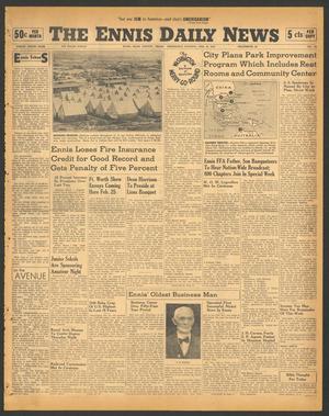 The Ennis Daily News (Ennis, Tex.), Vol. 49, No. 43, Ed. 1 Wednesday, February 19, 1941