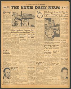 The Ennis Daily News (Ennis, Tex.), Vol. 49, No. 53, Ed. 1 Monday, March 3, 1941