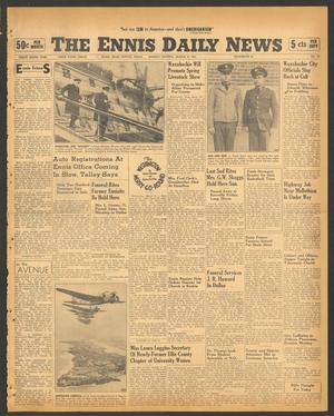 The Ennis Daily News (Ennis, Tex.), Vol. 49, No. 59, Ed. 1 Monday, March 10, 1941