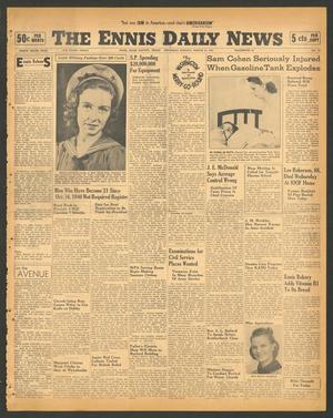 The Ennis Daily News (Ennis, Tex.), Vol. 49, No. 62, Ed. 1 Thursday, March 13, 1941