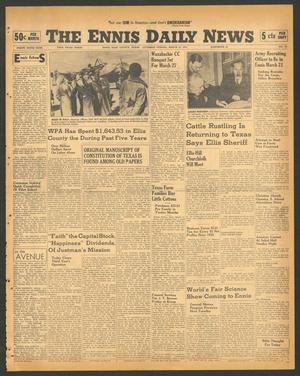 The Ennis Daily News (Ennis, Tex.), Vol. 49, No. 64, Ed. 1 Saturday, March 15, 1941