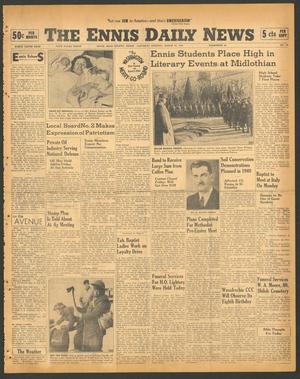The Ennis Daily News (Ennis, Tex.), Vol. 49, No. 70, Ed. 1 Saturday, March 22, 1941
