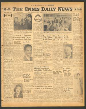 The Ennis Daily News (Ennis, Tex.), Vol. 49, No. 86, Ed. 1 Thursday, April 10, 1941