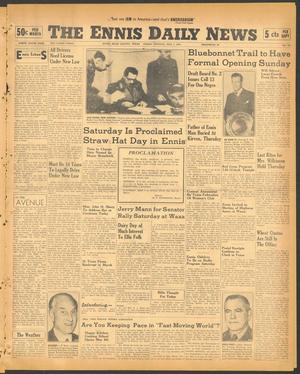 The Ennis Daily News (Ennis, Tex.), Vol. 49, No. 105, Ed. 1 Friday, May 2, 1941