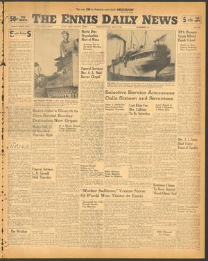 The Ennis Daily News (Ennis, Tex.), Vol. 49, No. 123, Ed. 1 Friday, May 23, 1941