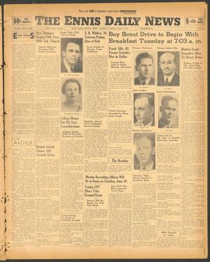 The Ennis Daily News (Ennis, Tex.), Vol. 49, No. 131, Ed. 1 Monday, June 2, 1941