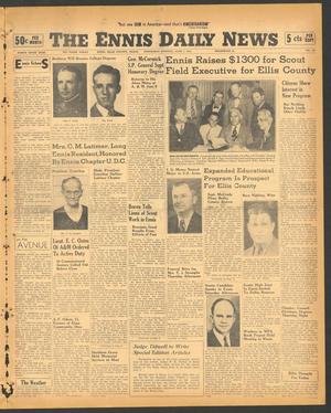 The Ennis Daily News (Ennis, Tex.), Vol. 49, No. 133, Ed. 1 Wednesday, June 4, 1941
