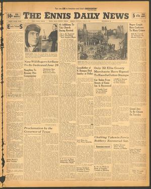The Ennis Daily News (Ennis, Tex.), Vol. 49, No. 149, Ed. 1 Monday, June 23, 1941