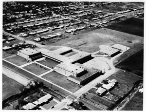 Aerial View of Denton High School