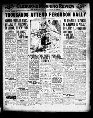 Cleburne Morning Review (Cleburne, Tex.), Ed. 1 Saturday, August 30, 1924