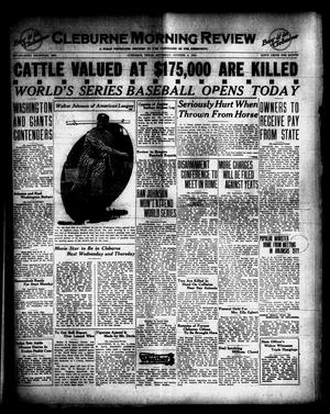 Cleburne Morning Review (Cleburne, Tex.), Ed. 1 Saturday, October 4, 1924