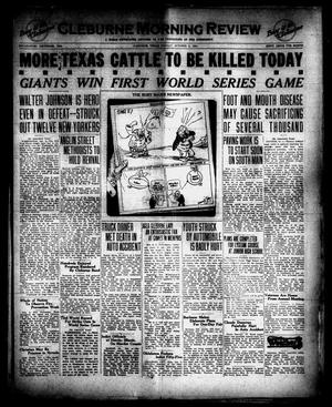 Cleburne Morning Review (Cleburne, Tex.), Ed. 1 Sunday, October 5, 1924