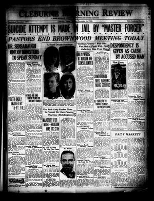 Cleburne Morning Review (Cleburne, Tex.), Ed. 1 Sunday, November 16, 1924