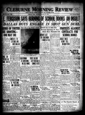Cleburne Morning Review (Cleburne, Tex.), Ed. 1 Saturday, December 27, 1924