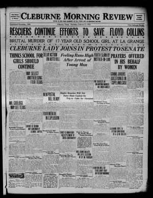 Cleburne Morning Review (Cleburne, Tex.), Ed. 1 Thursday, February 5, 1925