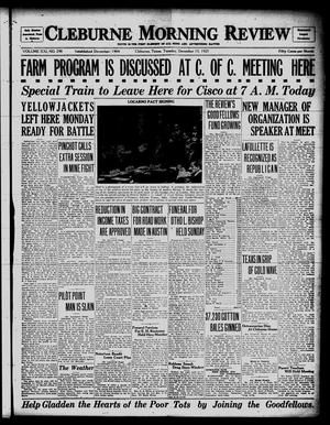 Cleburne Morning Review (Cleburne, Tex.), Vol. 21, No. 298, Ed. 1 Tuesday, December 15, 1925