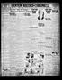 Newspaper: Denton Record-Chronicle (Denton, Tex.), Vol. 24, No. 70, Ed. 1 Tuesda…