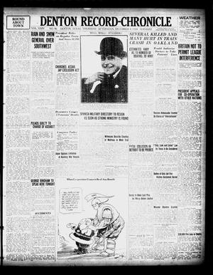 Denton Record-Chronicle (Denton, Tex.), Vol. 24, No. 96, Ed. 1 Thursday, December 4, 1924