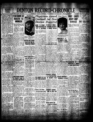 Denton Record-Chronicle (Denton, Tex.), Vol. 24, No. 244, Ed. 1 Tuesday, May 26, 1925