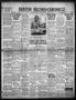 Newspaper: Denton Record-Chronicle (Denton, Tex.), Vol. 29, No. 281, Ed. 1 Tuesd…