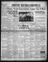 Primary view of Denton Record-Chronicle (Denton, Tex.), Vol. 29, No. 295, Ed. 1 Thursday, July 24, 1930