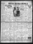 Primary view of Denton Record-Chronicle (Denton, Tex.), Vol. 30, No. 10, Ed. 1 Tuesday, August 26, 1930