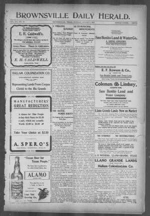Brownsville Daily Herald (Brownsville, Tex.), Vol. 16, No. 28, Ed. 1, Monday, August 5, 1907