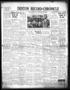 Primary view of Denton Record-Chronicle (Denton, Tex.), Vol. 30, No. 33, Ed. 1 Monday, September 22, 1930