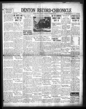 Denton Record-Chronicle (Denton, Tex.), Vol. 30, No. 34, Ed. 1 Tuesday, September 23, 1930