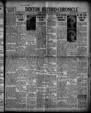 Denton Record-Chronicle (Denton, Tex.), Vol. 30, No. 210, Ed. 1 Thursday, April 16, 1931