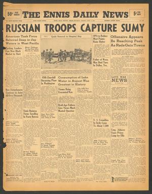 The Ennis Daily News (Ennis, Tex.), Vol. 52, No. 209, Ed. 1 Thursday, September 2, 1943