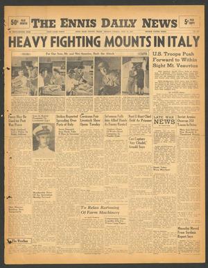 The Ennis Daily News (Ennis, Tex.), Vol. 52, No. 217, Ed. 1 Monday, September 13, 1943