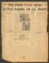 Thumbnail image of item number 1 in: 'The Ennis Daily News (Ennis, Tex.), Vol. 52, No. 226, Ed. 1 Thursday, September 23, 1943'.