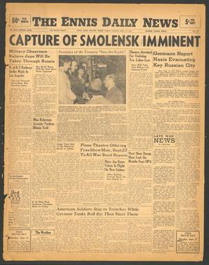The Ennis Daily News (Ennis, Tex.), Vol. 52, No. 227, Ed. 1 Friday, September 24, 1943