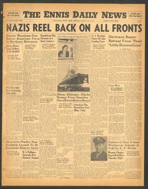 The Ennis Daily News (Ennis, Tex.), Vol. 52, No. 260, Ed. 1 Wednesday, November 3, 1943