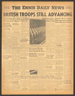 The Ennis Daily News (Ennis, Tex.), Vol. 52, No. 282, Ed. 1 Tuesday, November 30, 1943