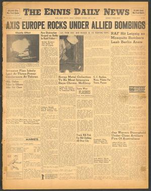 The Ennis Daily News (Ennis, Tex.), Vol. 52, No. 286, Ed. 1 Saturday, December 4, 1943