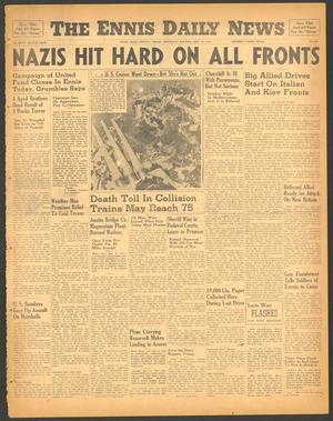The Ennis Daily News (Ennis, Tex.), Vol. 52, No. 294, Ed. 1 Thursday, December 16, 1943