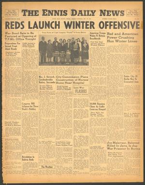 The Ennis Daily News (Ennis, Tex.), Vol. 52, No. 297, Ed. 1 Monday, December 20, 1943
