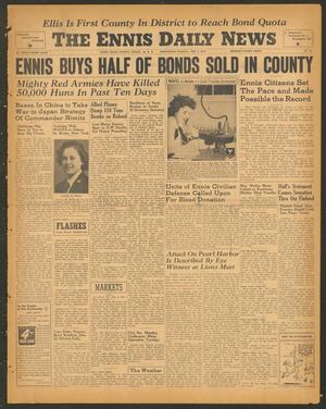 The Ennis Daily News (Ennis, Tex.), Vol. 53, No. 33, Ed. 1 Wednesday, February 9, 1944