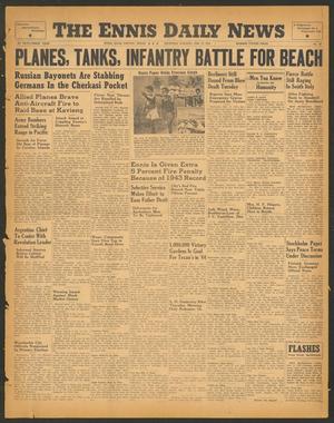 The Ennis Daily News (Ennis, Tex.), Vol. 53, No. 40, Ed. 1 Thursday, February 17, 1944