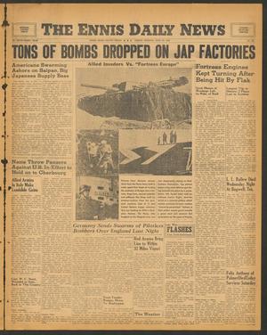 The Ennis Daily News (Ennis, Tex.), Vol. 53, No. 142, Ed. 1 Friday, June 16, 1944